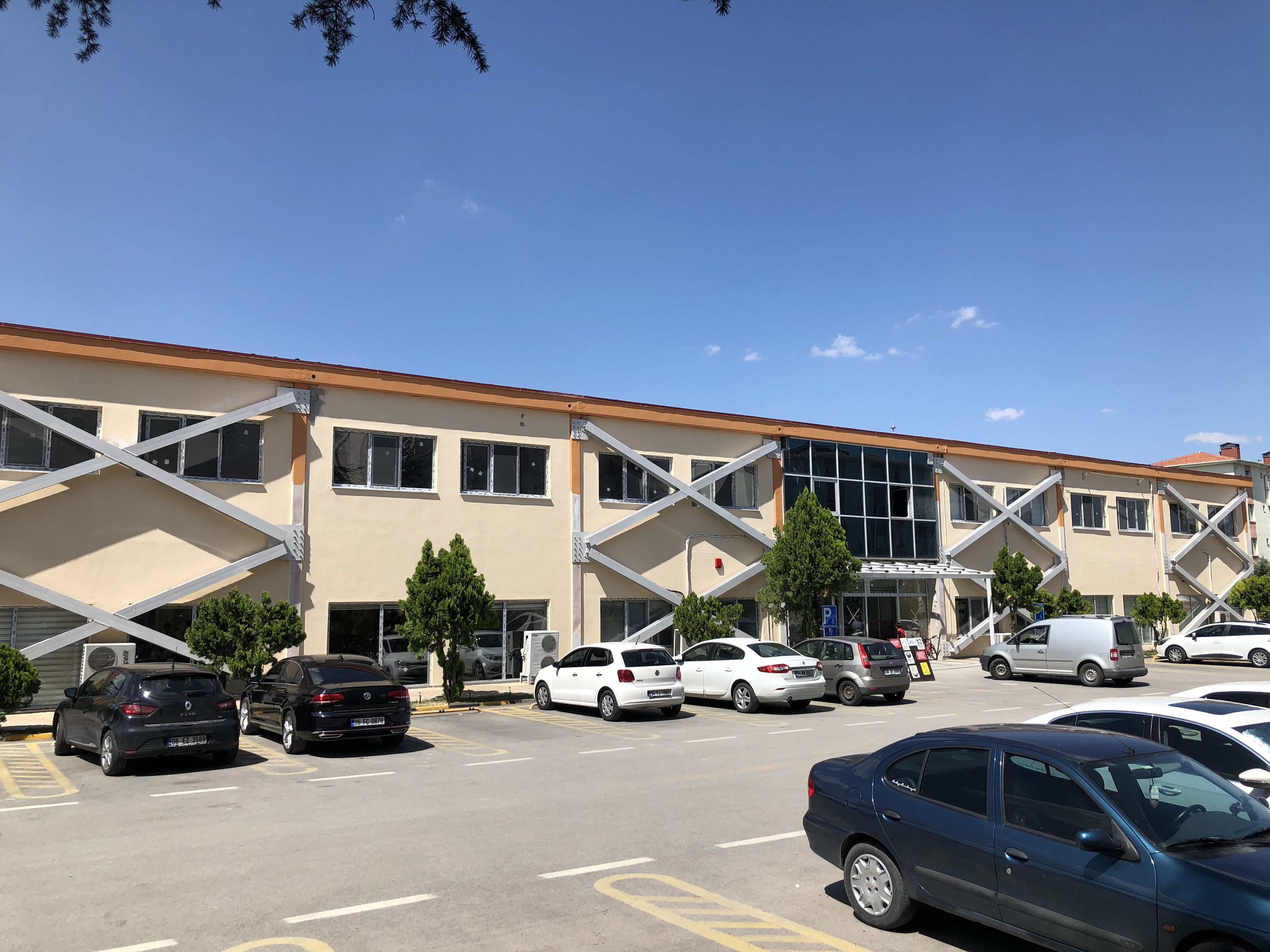 Hava Lojistik Komutanlığı 369 GM Prefabrik Emniyet Binası Güçlendirme ve Onarım
